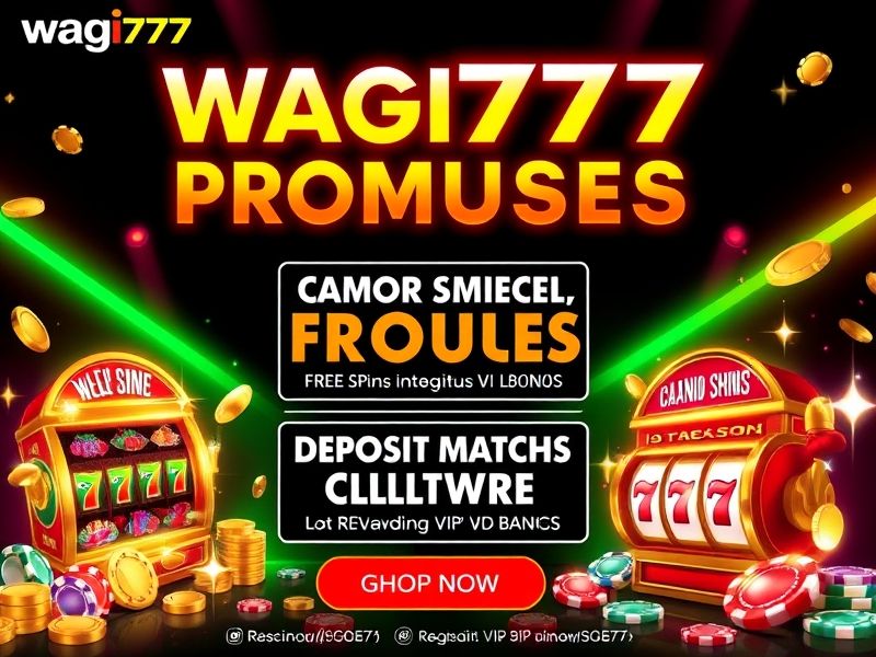 Welcome to wagi777.com – the premier destination for online gambling enthusiasts. Explore a vast collection of slots, poker, and live dealer games, access exclusive bonuses, and discover tips for safe and exciting gaming.